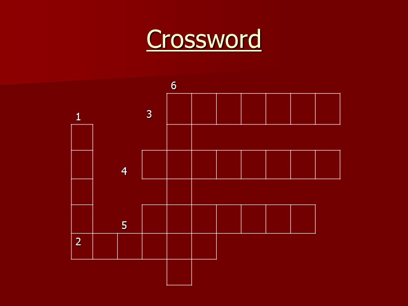 Crossword